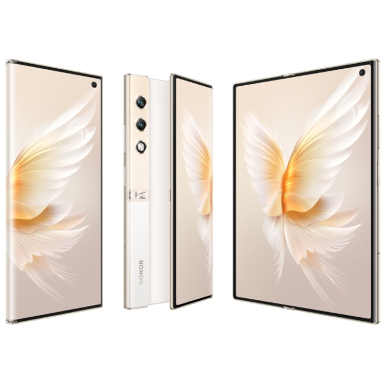 Honor V Purse 5G, 16GB+256GB, Side Fingerprint, 7.71 inch + 6.45 inch MagicOS 7.2 Qualcomm Snapdragon 778G Octa Core, Network: 5G, OTG, NFC, Not Support Google Play(Gold)