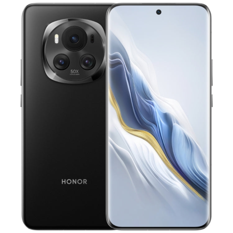 Honor Magic6, 16GB+512GB, 6.78 inch Magic OS 8.0 Snapdragon 8 Gen 3 Octa Core up to 3.3GHz, Network: 5G, OTG, NFC, Support Google Play(Black)