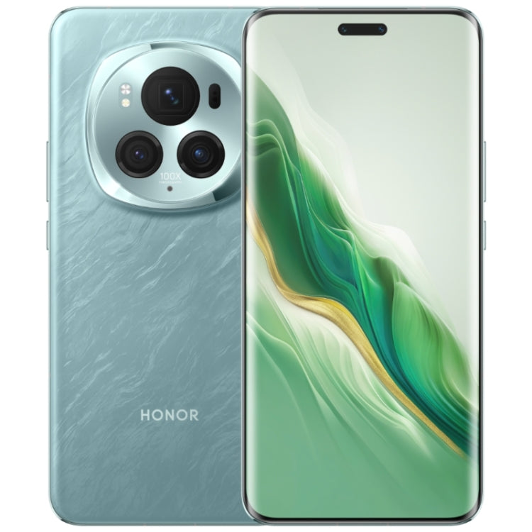 Honor Magic6 Pro, 12GB+256GB, 6.8 inch Magic OS 8.0 Snapdragon 8 Gen 3 Octa Core up to 3.3GHz, Network: 5G, OTG, NFC, Support Google Play(Blue)