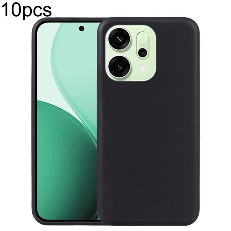 For OPPO Reno14 Global 10pcs TPU Phone Case(Black)