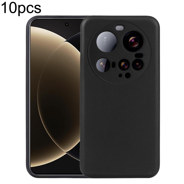 For Xiaomi 15 Ultra 10pcs TPU Phone Case(Black)