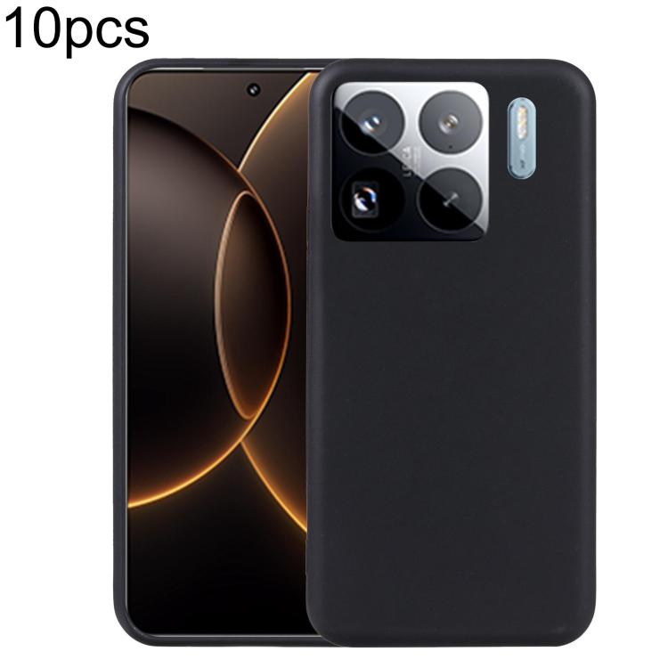 For Xiaomi 15S Pro 10pcs TPU Phone Case(Black)