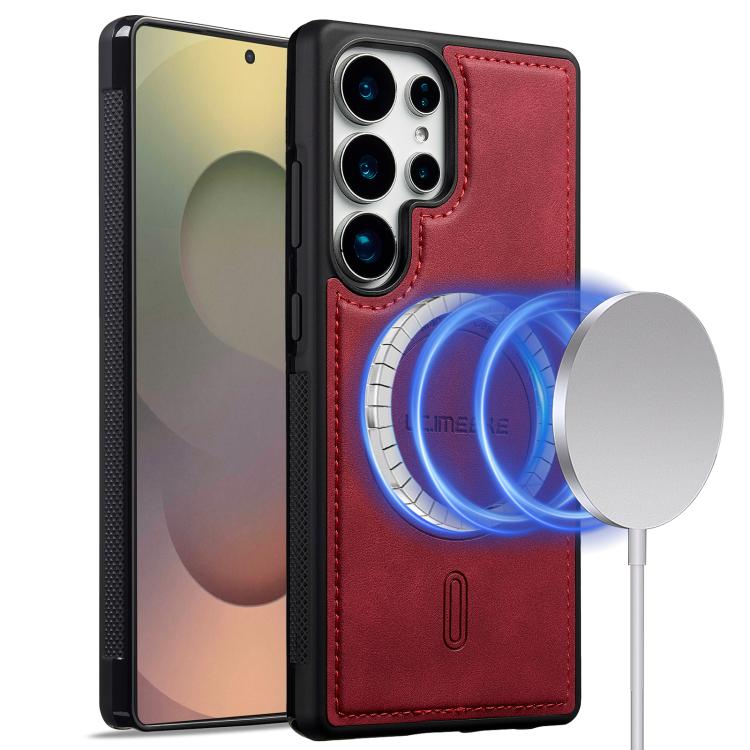 For Samsung Galaxy S26 Ultra 5G LC.IMEEKE L6 Series MagSafe Magnetic Phone Case(Red)