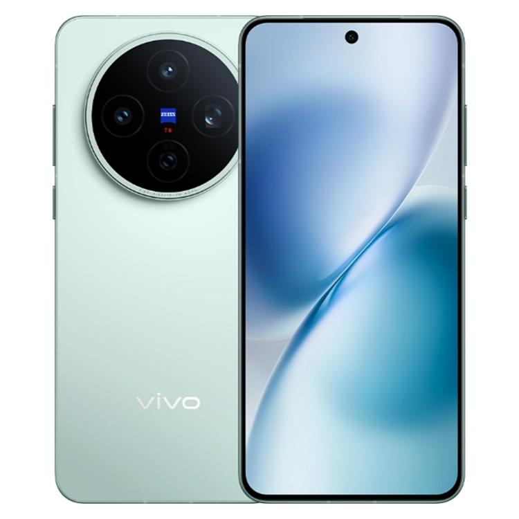 vivo X200s, 12GB+512GB, Face ID / 3D Ultrasonic Fingerprint, 6.67 inch OriginOS 5 / Android 15 Dimensity 9400+ Octa Core, OTG, NFC, Network: 5G, Support Google Play (Mint Blue)