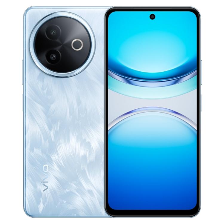 vivo Y300i, 12GB+512GB, Face ID / Side Fingerprint, 6.68 inch Android 15 OriginOS 5 Snapdragon 4 Gen 2 Octa Core, OTG, NFC, Network: 5G (Blue)