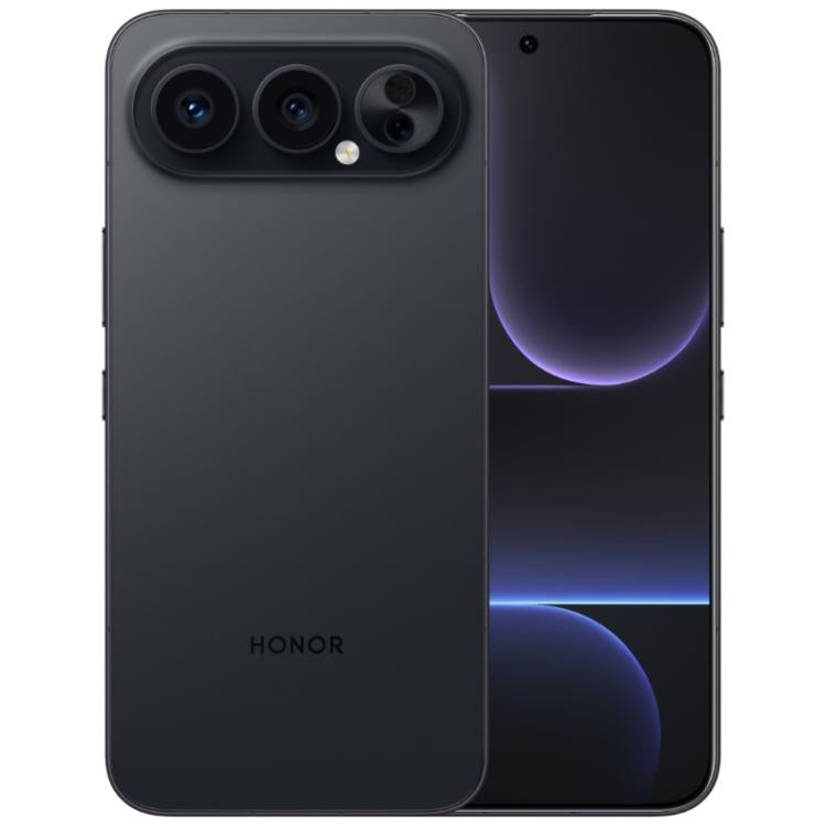 Honor 500 Pro, 12GB+256GB, Screen Fingerprint, 6.55 inch MagicOS 10.0 / Android 16 Snapdragon 8 Elite Gen 4 Octa Core, Network: 5G, NFC, OTG (Black)