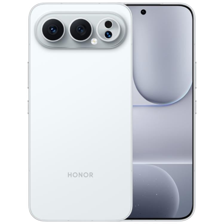 Honor 500 Pro, 16GB+1TB, Screen Fingerprint, 6.55 inch MagicOS 10.0 / Android 16 Snapdragon 8 Elite Gen 4 Octa Core, Network: 5G, NFC, OTG (Silver)