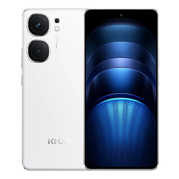 vivo iQOO Neo9S Pro+, 12GB+512GB, Face ID & Ultrasonic 3D Fingerprint Identification, 6.78 inch Android 14 OriginOS 4 Snapdragon 8 Gen 3 Octa Core 2.63GHz, OTG, NFC, Network: 5G, Support Google Play (White)