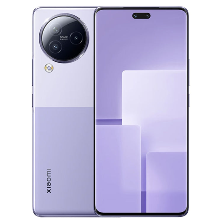 Xiaomi Civi 3 5G, 50MP Camera, 16GB+1TB, Triple Back Cameras + Dual Front Cameras, In-screen Fingerprint Identification, 4500mAh Battery, 6.55 inch MIUI 14 Dimensity 8200-Ultra Octa Core 4nm up to 3.1GHz, Network: 5G, NFC (Purple)