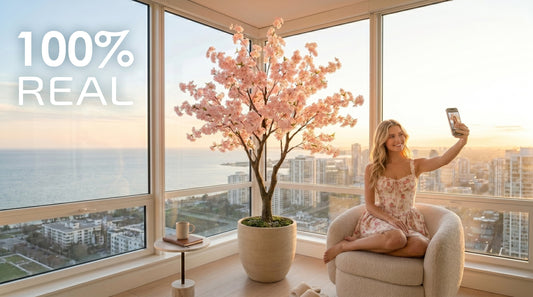 How to Make a Faux Cherry Blossom Tree Look 100% Real