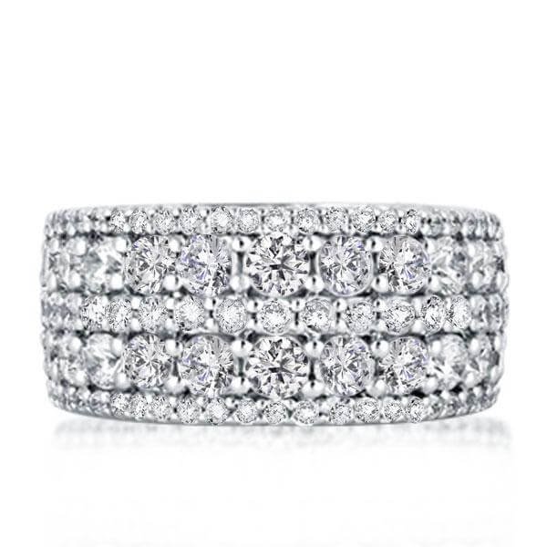 Italo Anniversary Ring Affordable Wedding Band For Women