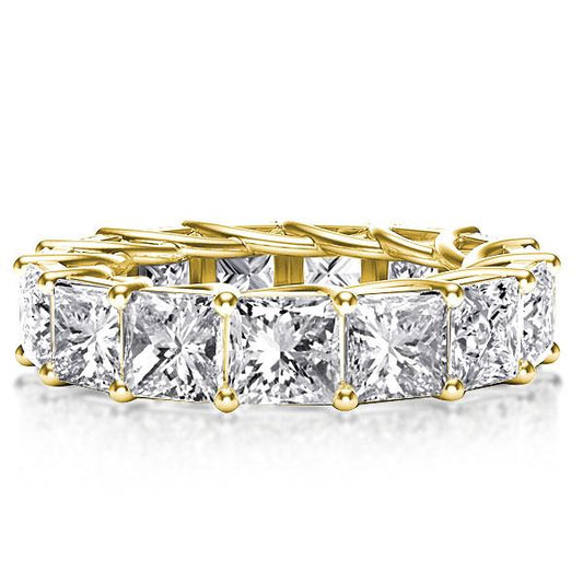 Golden Princess Eternity Wedding Band