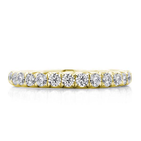 Golden Eternity Wedding Band For Women