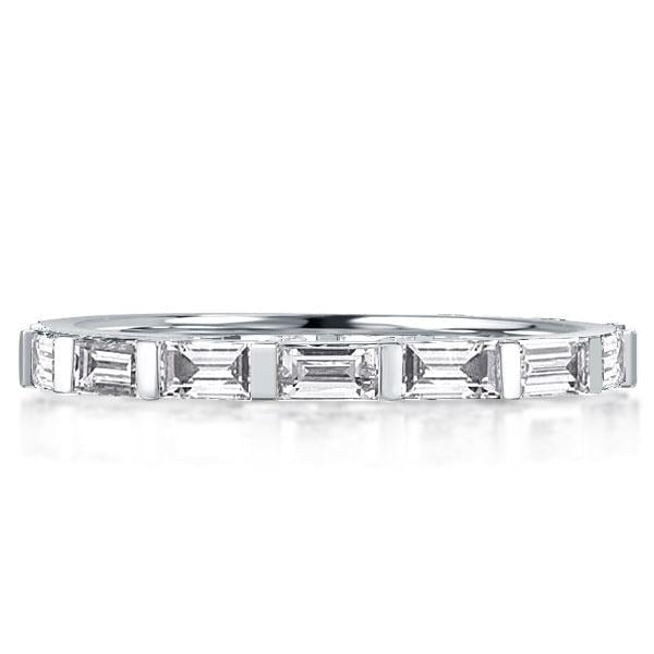 Baguette Bar Setting Eternity Wedding Band(2.65 CT. TW.)