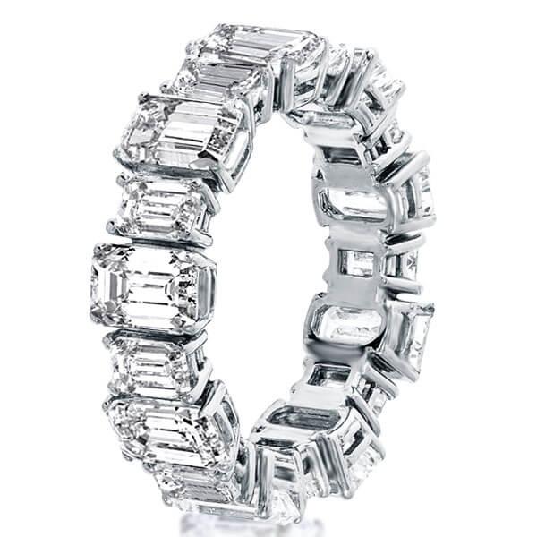 Luxury Emerald Eternity Wedding Band (8.10 CT. TW.)