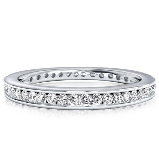 Eternity Channel Setting Wedding Band(2.15 CT. TW.)