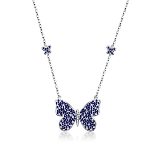 Butterfly Design Pendant Necklace