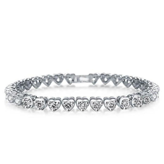 Tennis Sweet Heart Design Bracelet