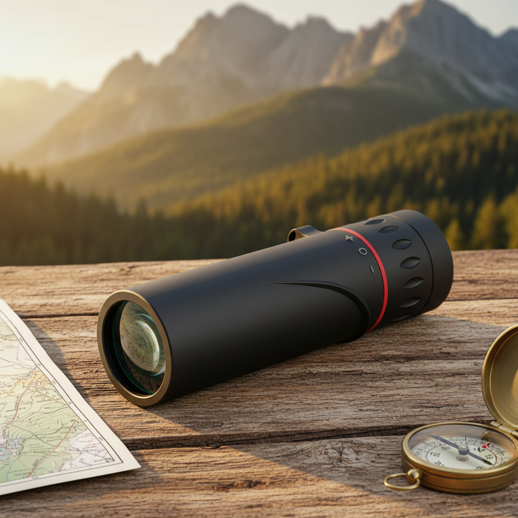 8x HD Outdoor Monocular in stunning outdoor setting