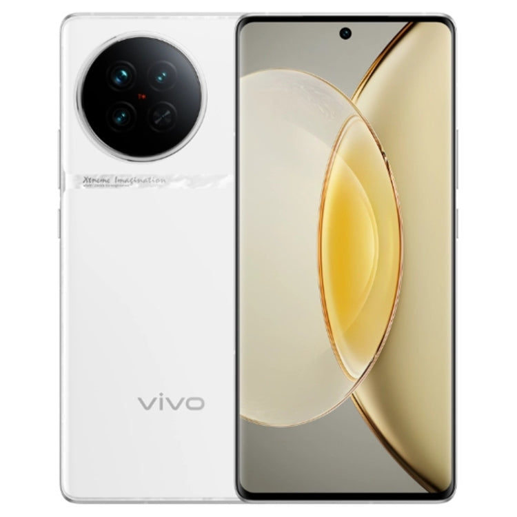 vivo X90s 5G,Triple Back Cameras, 8GB+256GB, Face ID Screen Fingerprint Identification, 6.78 inch Android 13.0 OriginOS 3 Dimensity 9200+ Octa Core, NFC, OTG, Network: 5G, Support Google Play(White)