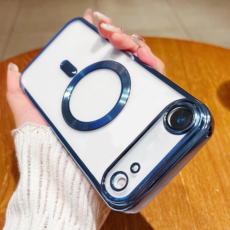 For iPhone Air Electroplating MagSafe Phone Case(Sierra Blue)