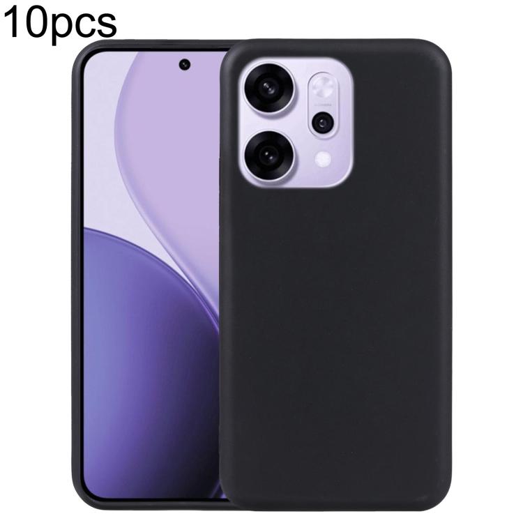 For OPPO Reno14 Pro Global 10pcs TPU Phone Case(Black)