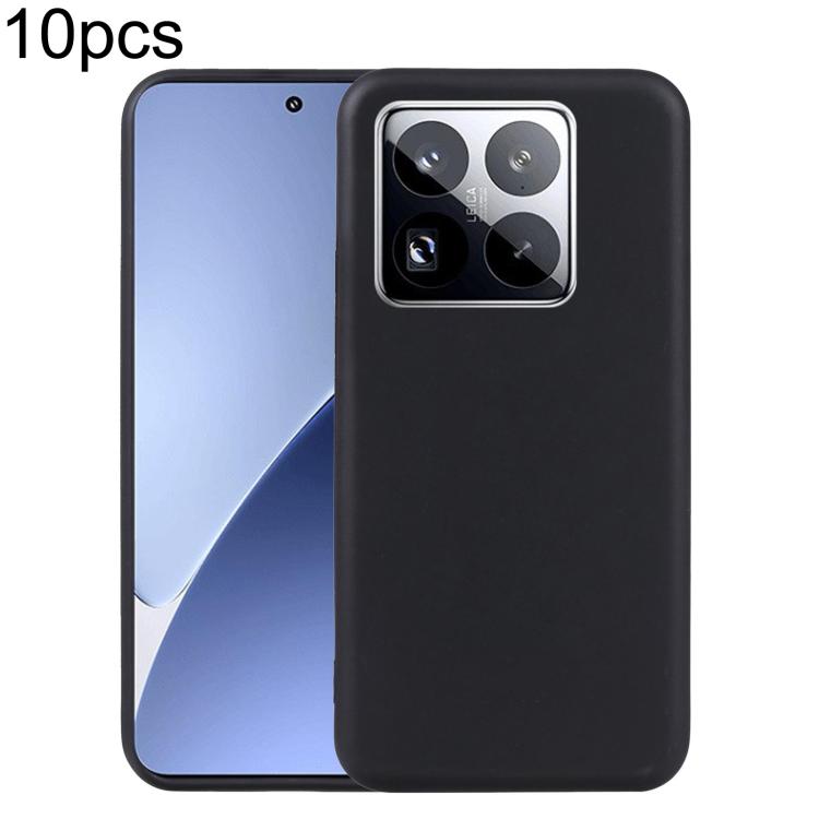 For Xiaomi 15T Pro 5G 10pcs TPU Phone Case(Black)