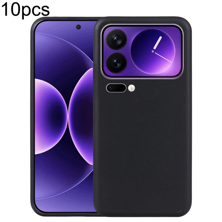 For Xiaomi 17 Pro Max 10pcs TPU Phone Case(Black)