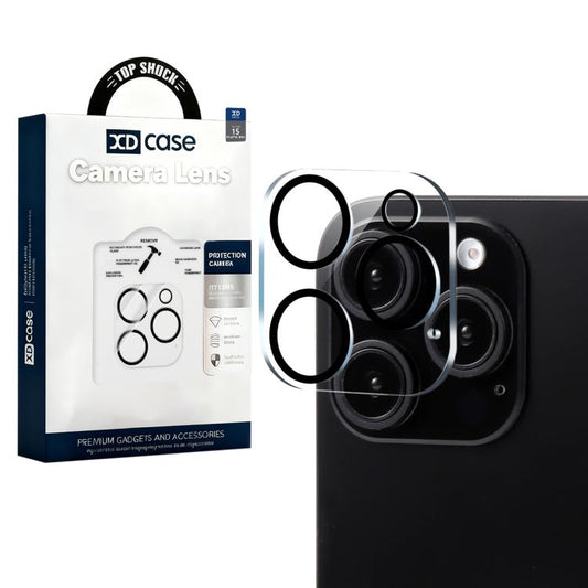 For iPhone 15 Pro / 15 Pro Max XDcase Silkscreen Integrated Tempered Glass Back Camera Film