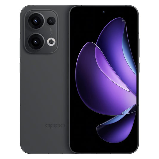 OPPO Reno13 AI Phone, 16GB+256GB, Screen Fingerprint, 6.59 inch ColorOS 15.0 Dimensity 8350 Octa Core, NFC, OTG, Network: 5G (Black)