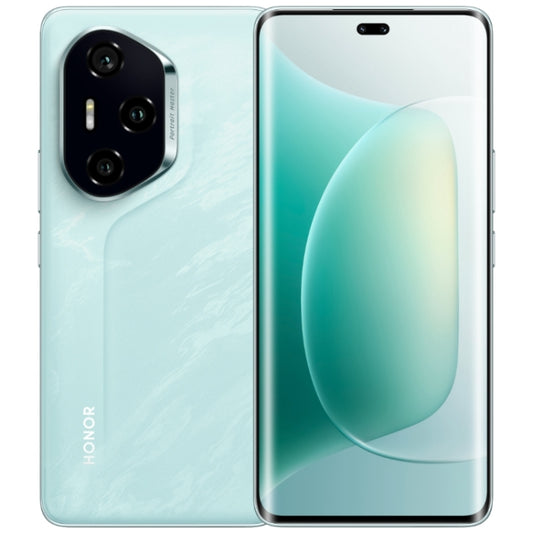 Honor 300 Pro, 12GB+256GB, Screen Fingerprint, 6.78 inch MagicOS 9.0 / Android 15 Snapdragon 8 Gen 3 Octa Core, Network: 5G, NFC, OTG, Support Google Play (Green)