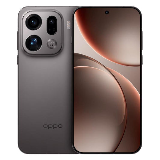 OPPO Find X9 Pro AI Phone, 12GB+512GB, Screen Fingerprint, 6.78 inch ColorOS 16.0 Dimensity 9500 Octa Core, NFC, OTG, Network: 5G (Titanium Color)