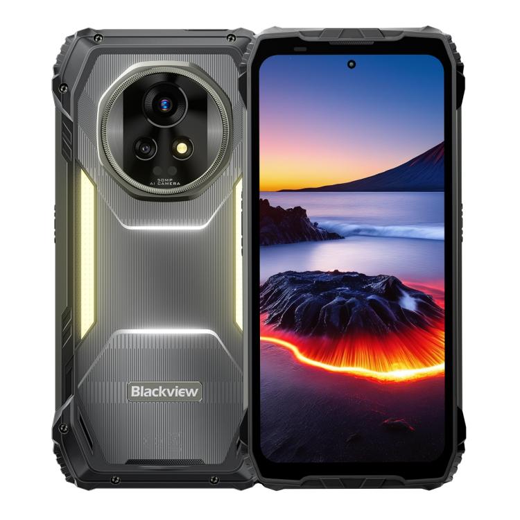 [HK Warehouse] Blackview XPLORE 2 Projector, Night Vision, 16GB+1TB, 6.73 inch Android 15 Dimensity 8300 MT6897 Octa Core, Network: 5G, OTG, NFC (Black)