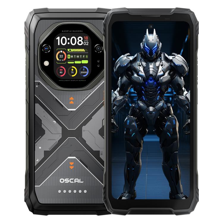 Blackview Oscal TANK 1, 16GB+512GB, 6.78 inch Android 15 DokeOS 4.2 Mediatek Dimensity 7050 Octa Core, Network: 5G, OTG, NFC (Black)