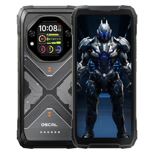 Blackview Oscal TANK 1, 16GB+512GB, 6.78 inch Android 15 DokeOS 4.2 Mediatek Dimensity 7050 Octa Core, Network: 5G, OTG, NFC (Black)
