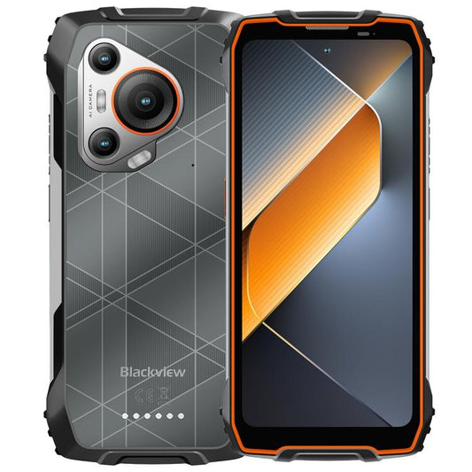 [HK Warehouse] Blackview BL7000 Rugged Phone, 8GB+512GB, 6.78 inch Android 15 MediaTek Dimensity 6300 Octa Core, Network: 5G, NFC, OTG (Orange)