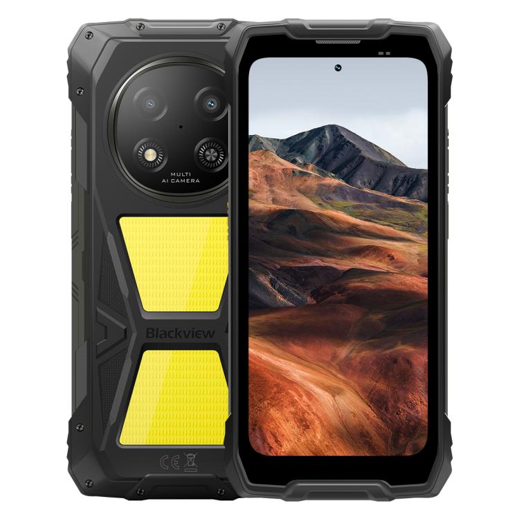 [HK Warehouse] Blackview ROCK 2 Pro Rugged Phone, 8GB+256GB, 6.67 inch Android 16 Unisoc UMS9620 T8100 Octa Core, Network: 5G, OTG, NFC (Black)