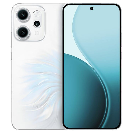 OPPO Reno14 Pro AI Phone, 12GB+512GB, Screen Fingerprint, 6.83 inch ColorOS 15.0 Dimensity 8450 Octa Core, NFC, OTG, Network: 5G (White)