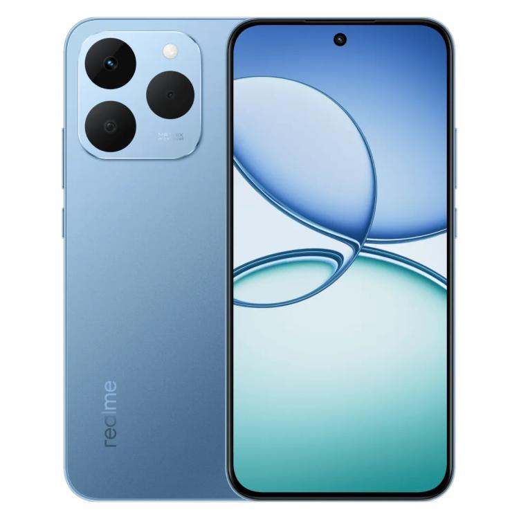 Realme 15T, 8GB+256GB, Screen Fingerprint Identification, 6.57 inch Realme UI 6.0 Android 15 MediaTek Dimensity 6400 Max Octa Core, NFC, Network: 5G (Blue)