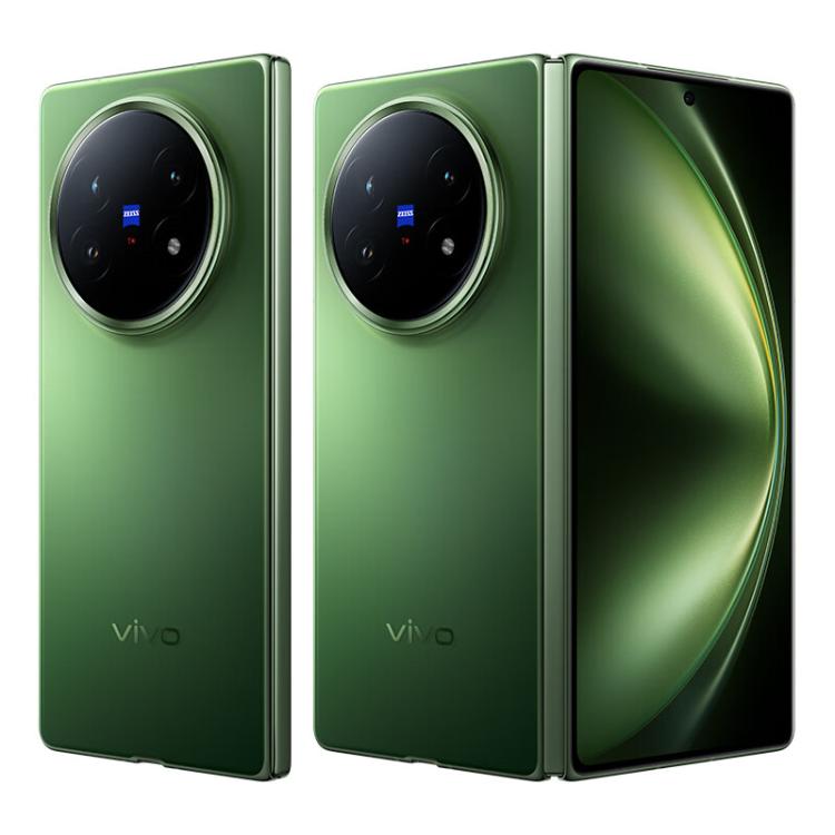 vivo X Fold5, 12GB+512GB, 8.03 inch + 6.53 inch Android 15 OriginOS 5 Snapdragon 8 Gen 3 Octa Core, OTG, NFC, Network: 5G (Green)