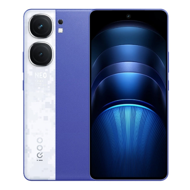 vivo iQOO Neo9S Pro+, 16GB+1TB, Face ID & Ultrasonic 3D Fingerprint Identification, 6.78 inch Android 14 OriginOS 4 Snapdragon 8 Gen 3 Octa Core 2.63GHz, OTG, NFC, Network: 5G, Support Google Play (Blue)