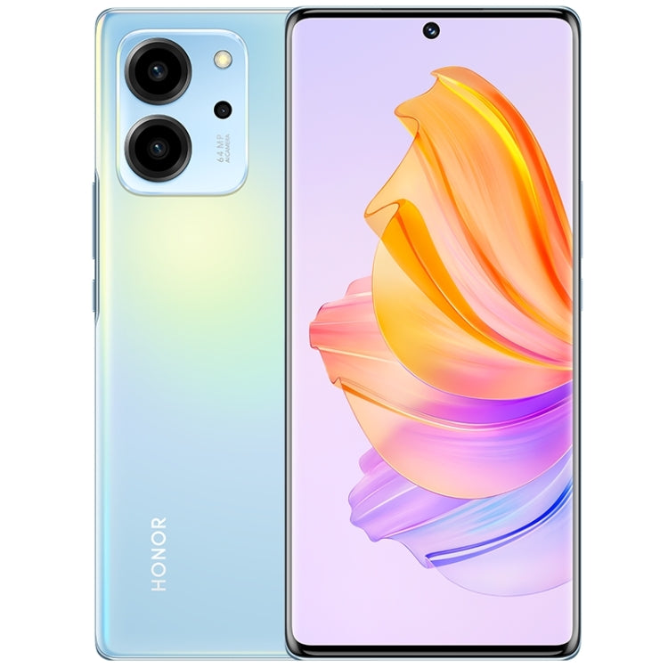 Honor 80 SE 5G GIA-AN80, 64MP Cameras, 8GB+256GB, China Version, Triple Back Cameras, Screen Fingerprint Identification, 6.67 inch Magic OS 7.0 Android 12 Dimensity 900 MT6877 Octa Core up to 2.4GHz, Network: 5G, OTG, Not Support Google Play(Blue)