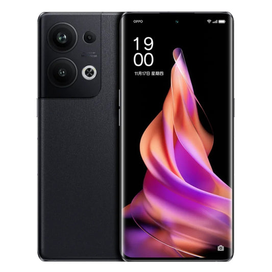 OPPO Reno9 Pro+ 5G, 16GB+512GB, 50MP Camera, Chinese Version, Triple Rear Cameras, 6.7 inch ColorOS 13 / Android 13 Qualcomm Snapdragon 8+ Octa Core up to 2.995GHz, Network: 5G, Support Google Play(Black)